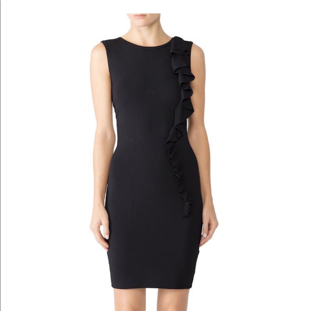 John + Jenn black sheath dress - size small - like new